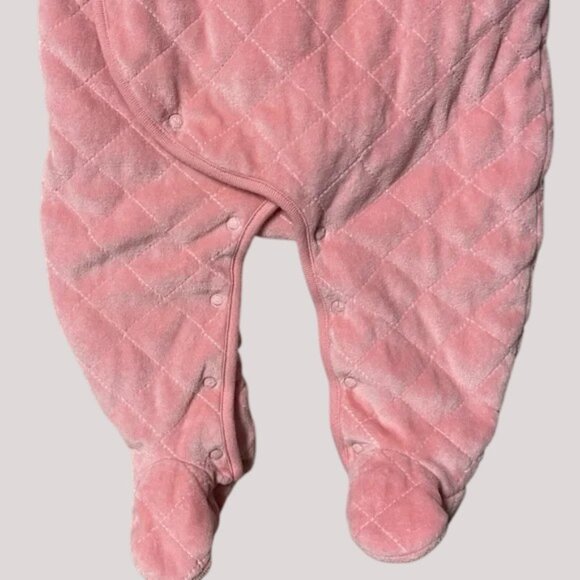 Baby Gap Quilted Hooded Snap-Up Bunting 6-12 Months - Picture 4 of 9